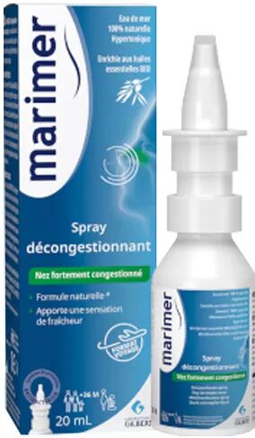 Marimer Descongestionante Nasal Spray Aceites Esenciales 20ml