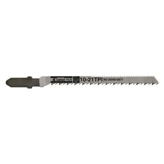 Shots Jigsaw Blade, HCS, for wood, with polished teeth and serrated back for better curved cutting 75mm - (21286995)