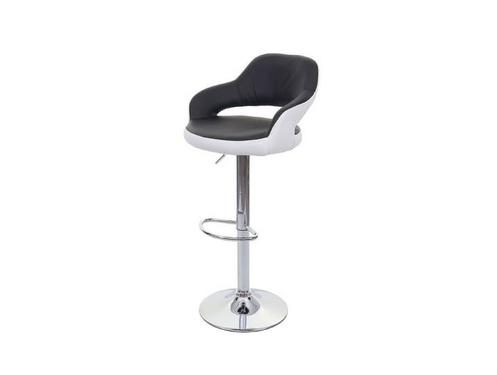 MCW Barhocker MCW-F16-B, Stufenlos höhenverstellbar, Um 360° drehbar, Inklusive Fußablage