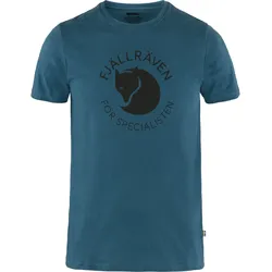 Fjällräven Herren Fox T-Shirt - XL - Indigo Blue