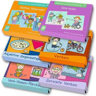 Großes Paket 2 – Bildkarten zur Sprachförderung