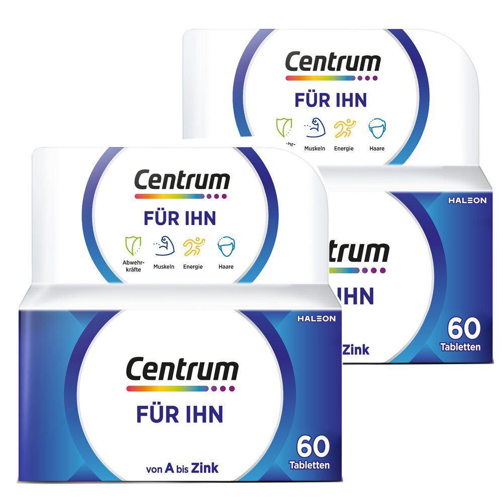 Centrum Für Ihn, Nahrungsergänzungsmittel 2x 2x60 St Tabletten