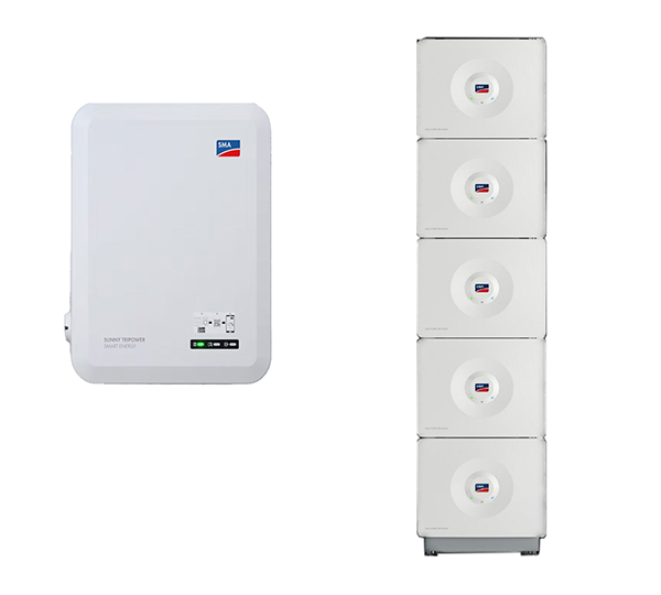 SMA SUNNY TRIPOWER SE 10.0 + HOME STORAGE 16.4 HV-SPEICHERSYSTEM, 16,4 KWH NUTZBAR, 3-PHASIG