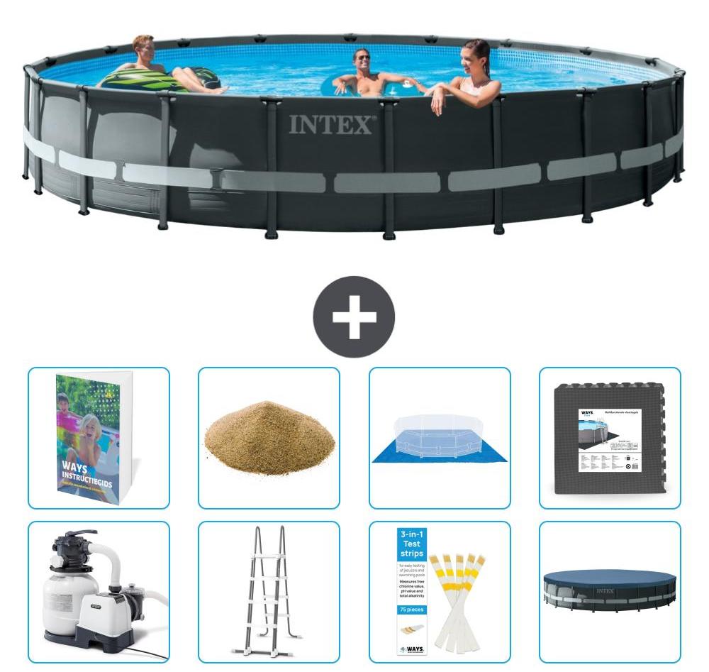Ultra XTR Pool Rund - 610x122 cm - 7-teilig S528