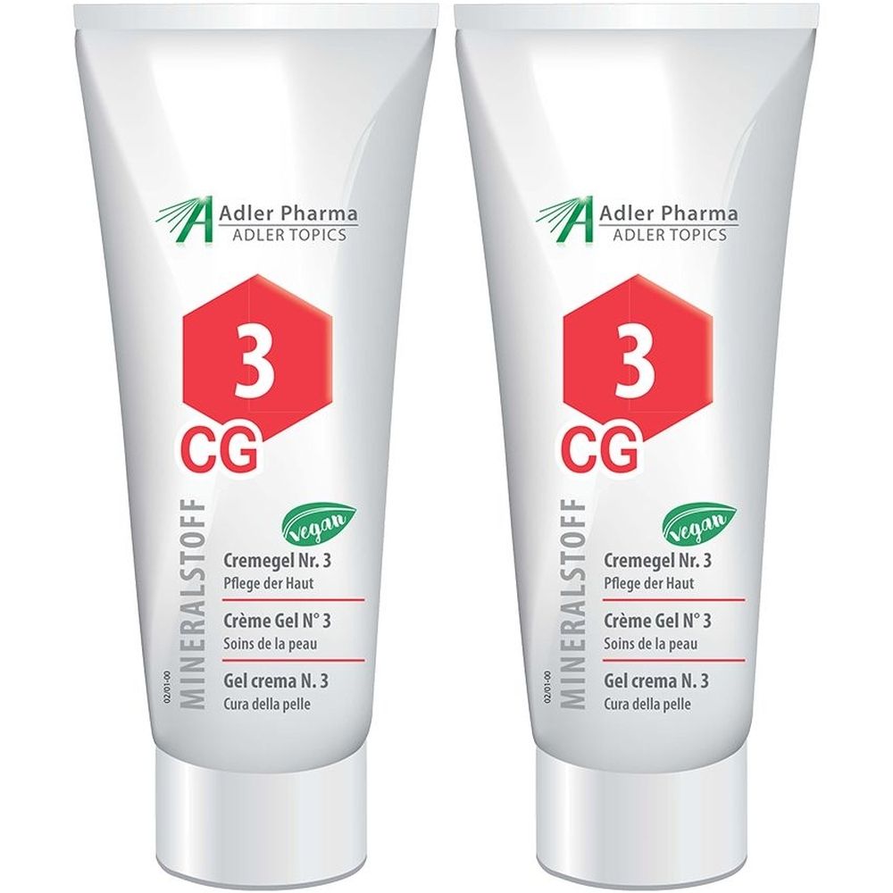 Mineralstoff Cremegel NR 3 x2 2x200 ml Creme
