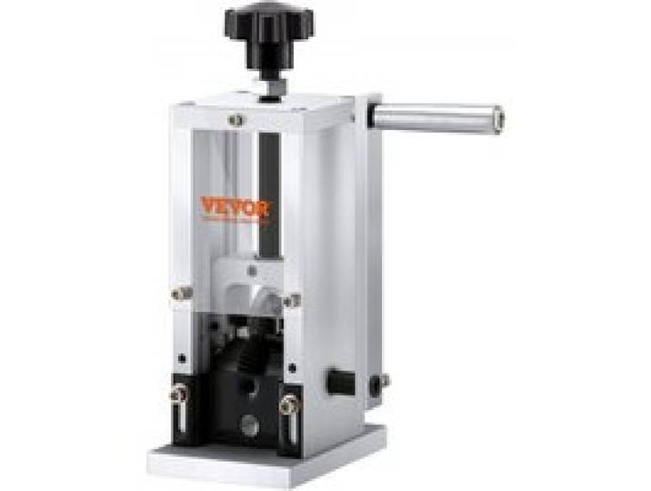 VEVOR Machine à Dénuder Manuelle 1,5-30 mm Dénudeur Câble avec Manivelle Dénudeuse Cuivre Pince à Dénuder Dépouillement Fil Électrique pour Recyclage Cuivre, Peut Être Connecté à Perceuse Non Incluse