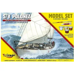 Mirage Plastic model Polish yacht Type Ketch Bermudzki 1/50