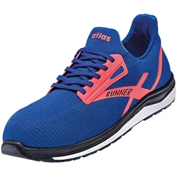 Atlas Sicherheitsschuhe RUNNER 45 ESD S1P blau Neon Blue Arbeitsschuhe