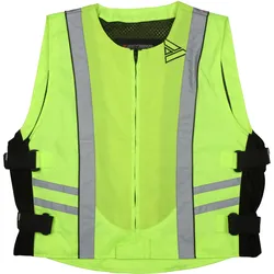 Modeka Basic Mesh luftige Warnweste neongelb - 6XL