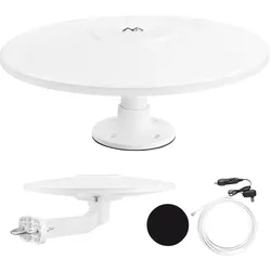 Maclean ANTENA WIELOKIERUNKOWADVB-T/T2 HEVC AKTYWNA CAMPER 12V MCTV-103 (DVB-T / -T2), SAT Spiegel + SAT Antennen, Weiss
