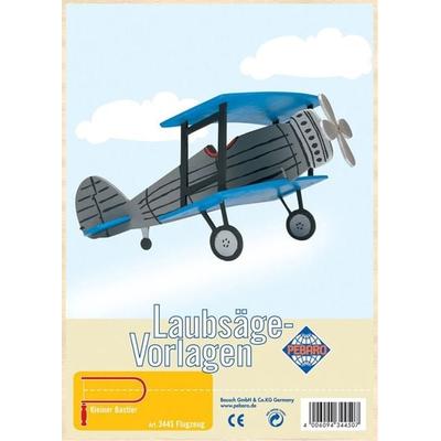 Laubsägev. Flugzeug
