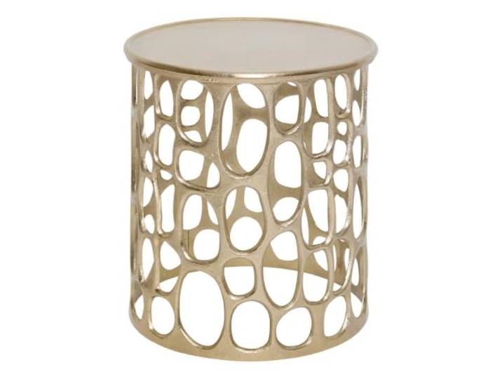 Atmosphera Beistelltisch, rund, 36,5 cm, goldfarben