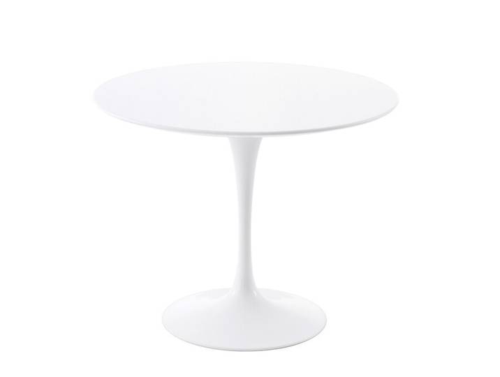 Esstisch Saarinen Tulip Knoll International weiß seidenmatt, Designer Eero Saarinen, 73x0 cm