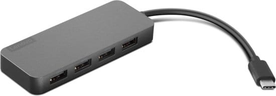 Lenovo 4-Port-USB-A-Hub mit USB-C-Stecker (GX90X21431)