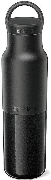 KLEAN KANTEEN Trinkflasche Rise Classic with Arch Loop Cap 592ml isoliert schwarz B