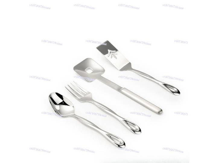 Ensemble de cuisine en acier inoxydable quatre pièces, outils de cuisine multifonctionnels pour hôtel et maison