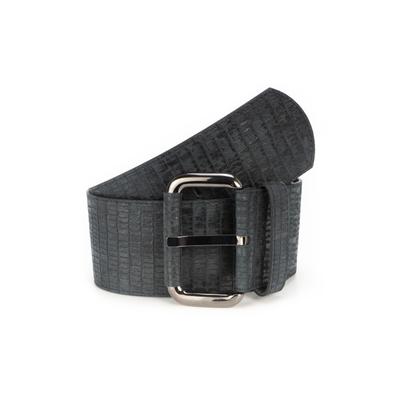 Ledergürtel BA98-COLOGNE "BA98-Cologne Gürtel", Damen, Gr. 80, schwarz, Obermaterial: 100% Lammleder LEL., uni, Gürtel Ledergürtel, handgefertigt