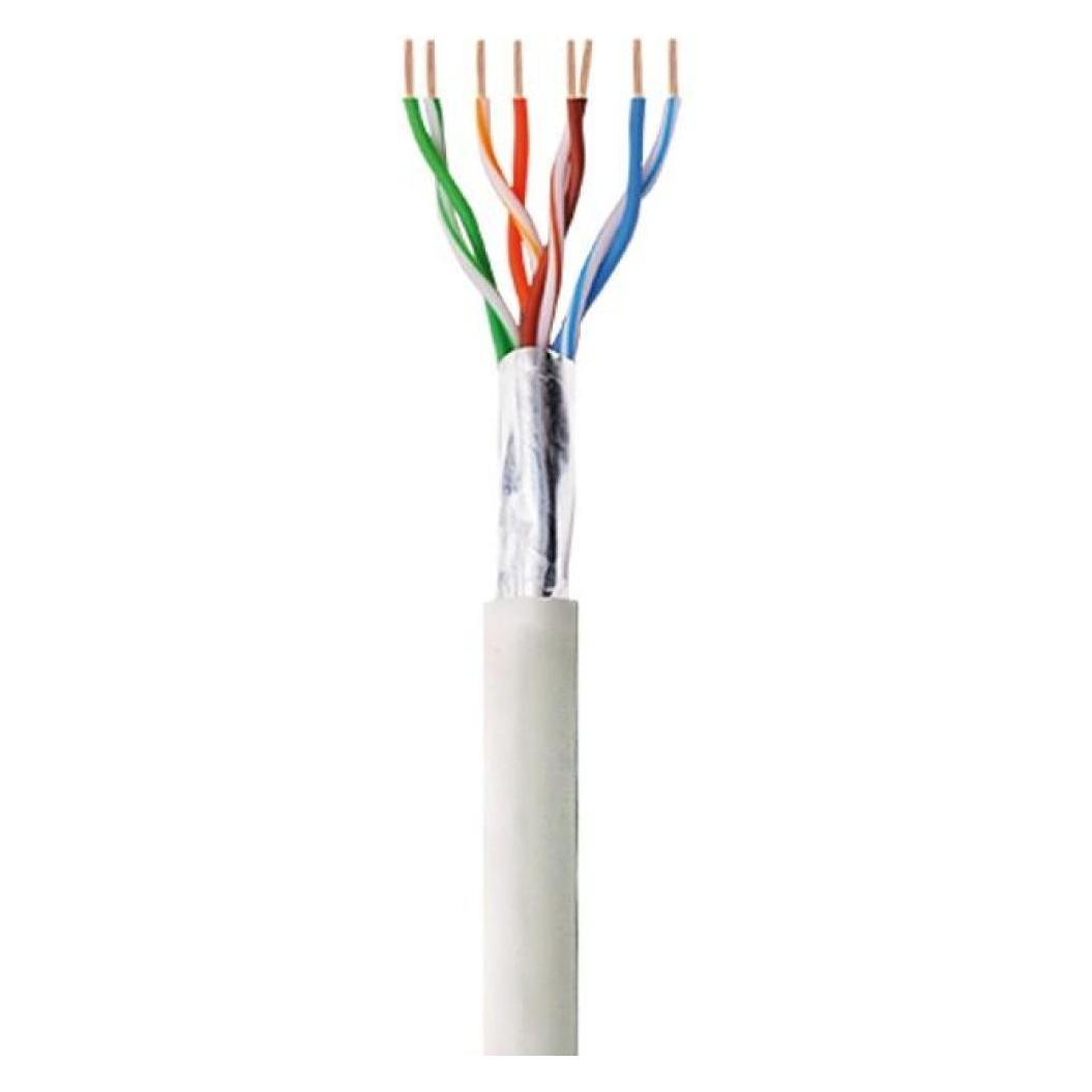 Techly ITP-C6F-FL Netzwerkkabel Grau 305 m Cat6 F/UTP (FTP) (F/UTP, CAT6, 305 m) (025664)
