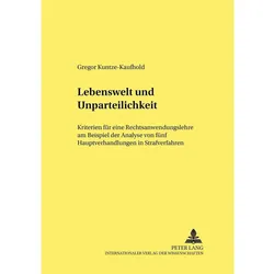 Lebenswelt und Unparteilichkeit, Fachbücher