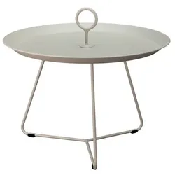 HOUE Beistelltisch Eyelet Ø 57 cm Stahl Beige