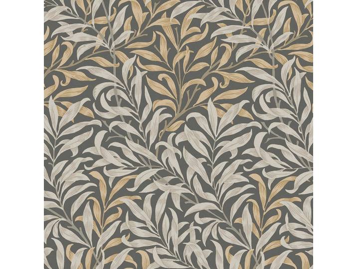 William Morris at Home Vliestapete Weidenzweig 1000x52cm, Beige, Papier, Kunststoff, Baum/Pflanze/Natur, Rechteckig, 52x1000 cm, Tapeten & Wandverkleidungen, Vliestapeten