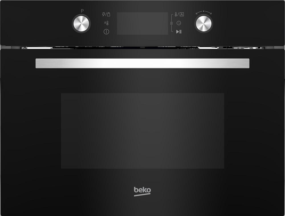 Beko MCI44313BG, Integriert, Kombi-Mikrowelle, 44 l, 900 W, Eingebautes Display, Drehregler, Berührung