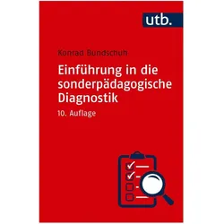 Einführung in die sonderpädagogische Diagnostik, Fachbücher von Konrad Bundschuh, Christoph Winkler