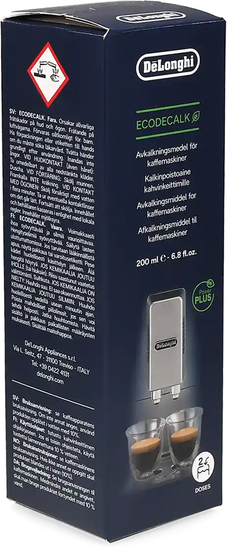 DeLonghi Détartrage Eco Decalk - 2 dosages pour machines espresso