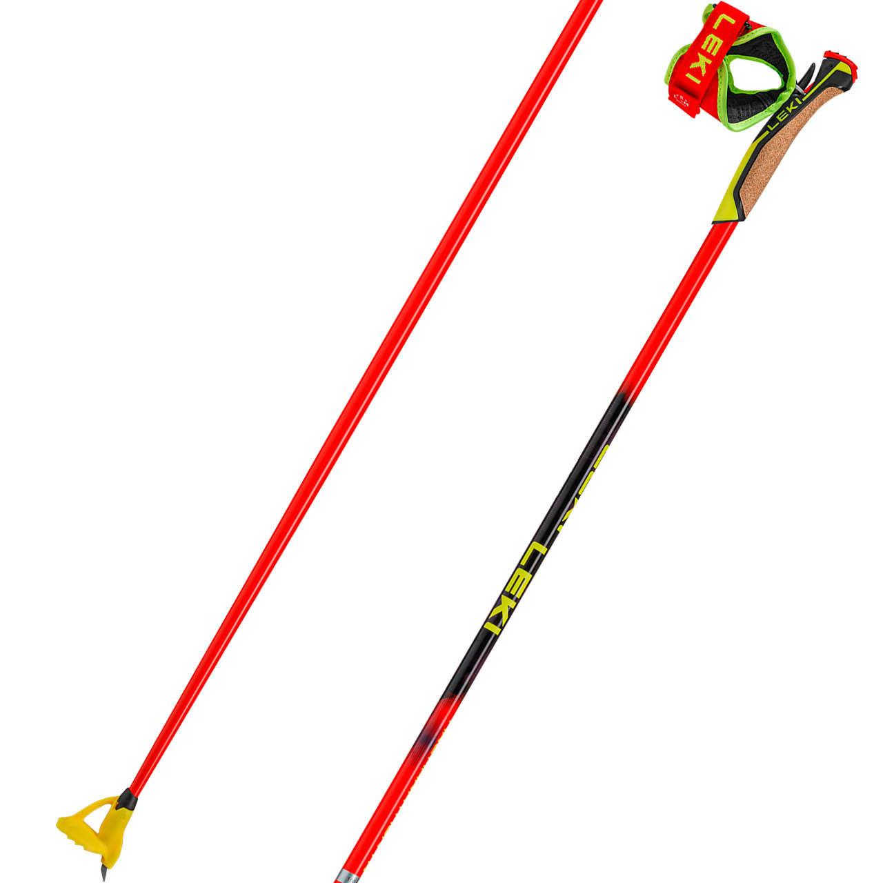 Leki HRC Marathon TR bright red/violet/neonyellow - 140 cm