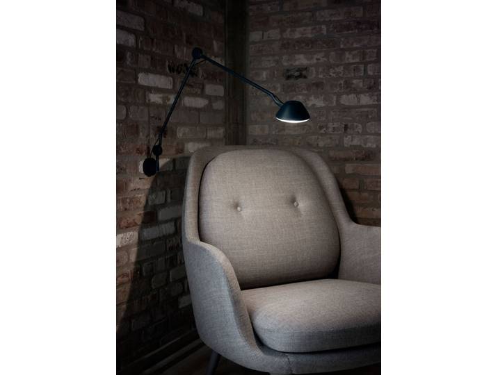 AQ01 Applique Murale Noir Mat - Fritz Hansen - Salon / séjour - Aluminium