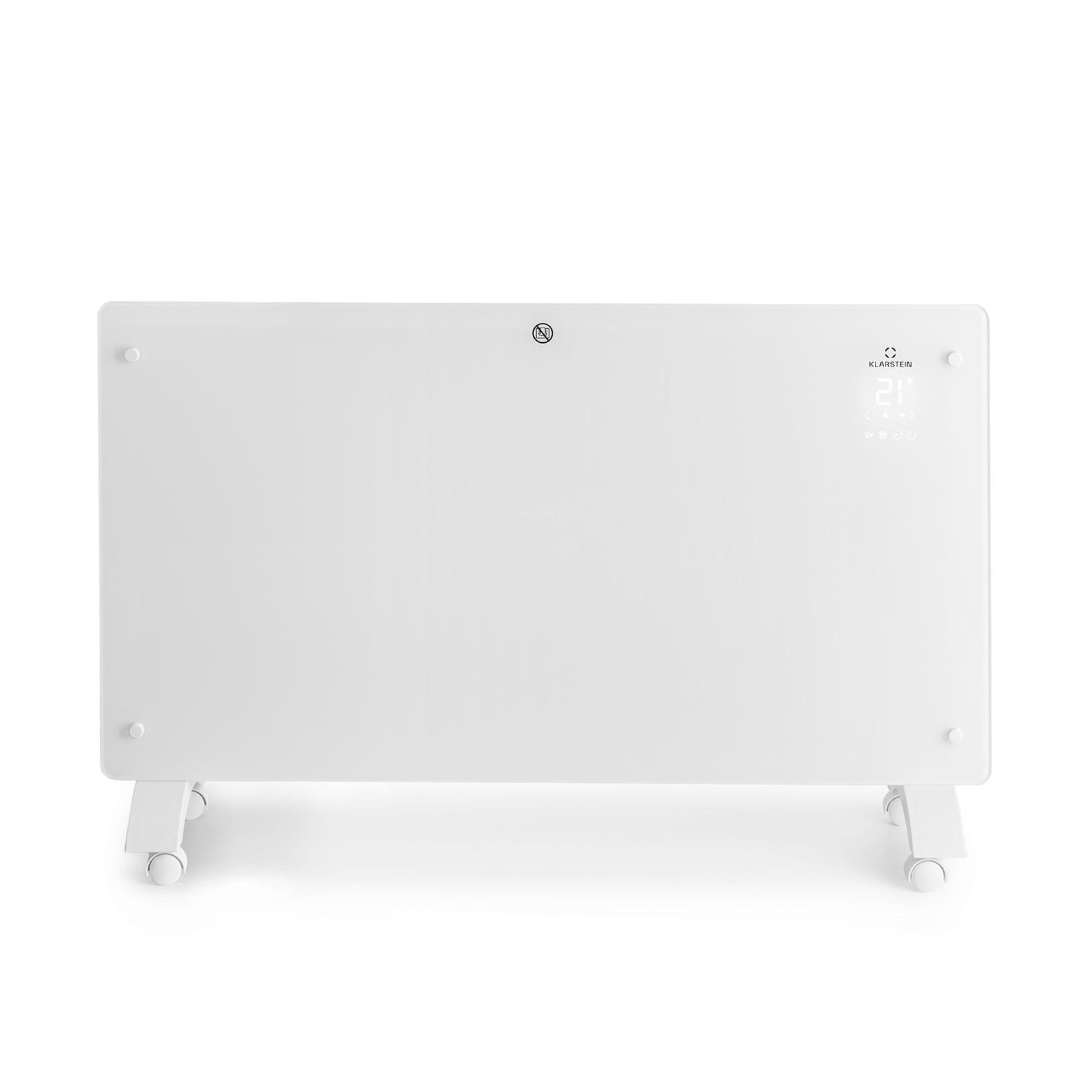Bansin Crystal Smart Konvektions-Heizgerät 1500W 5 - 50 °C App-Steuerung Weiß 1500 W