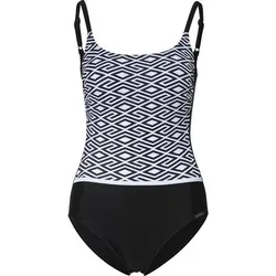 FIREFLY Damen Badeanzug Amira, Größe 40C in Schwarz Schwarz
