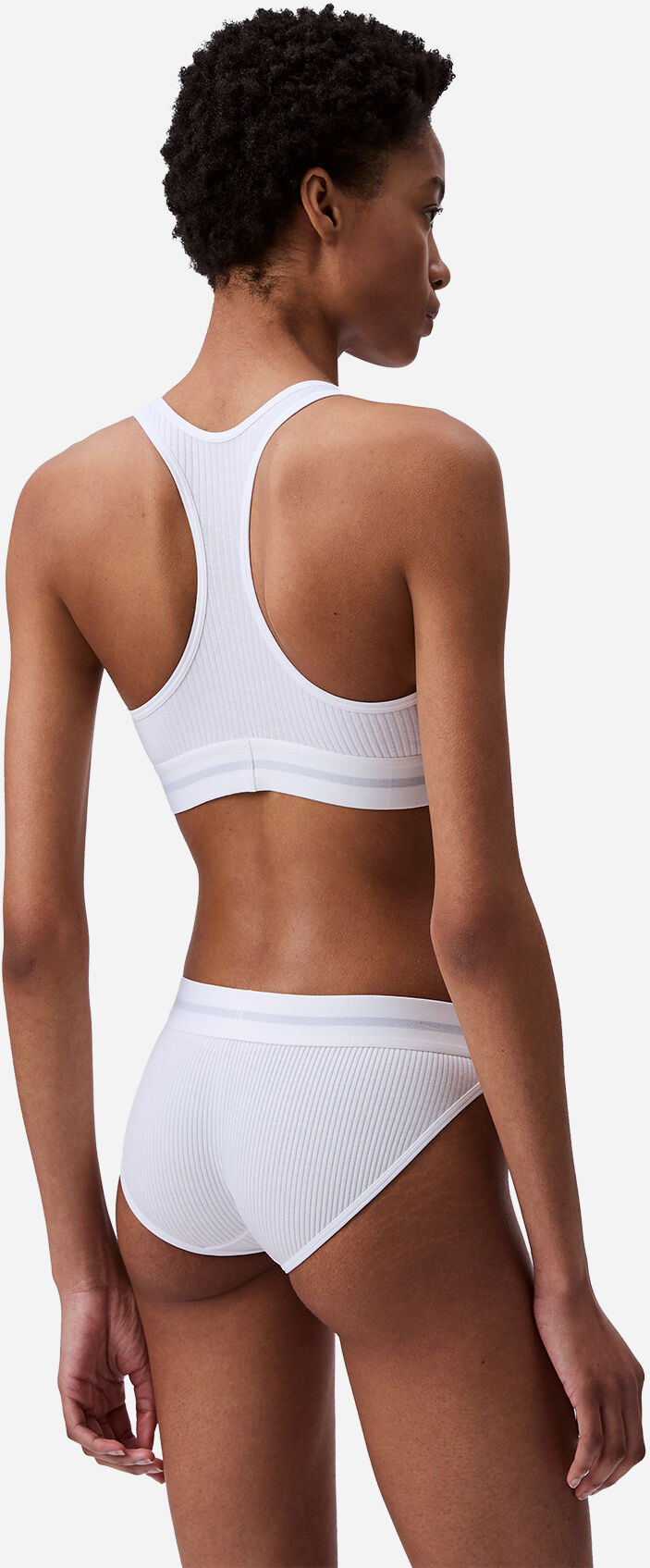 Calvin Klein Slip Bikini W - Slip Intimo - Donna - Bianco M