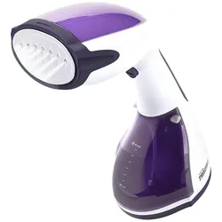 Tristar ST-8916 Tragbare Dampfbürste für Textilien, Dampfglätter, Violett, Weiss