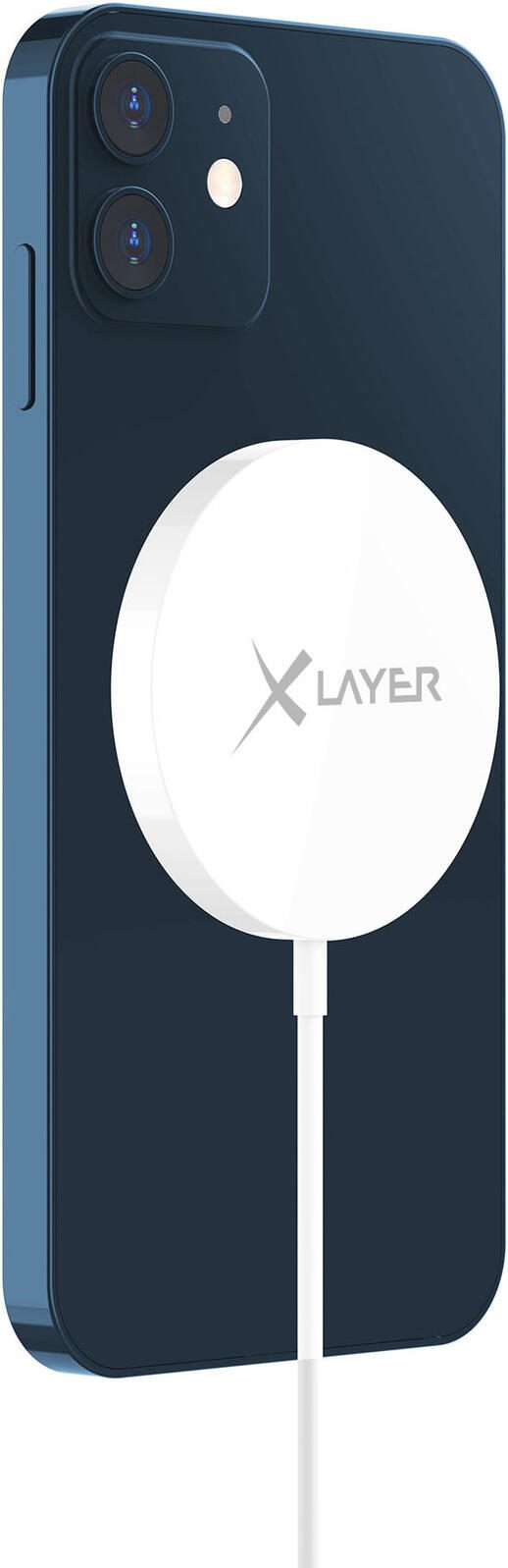 XLAYER MagFix Pro 15W Induktive Ladestation, weiß 219048