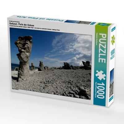 CALVENDO Puzzle Ein Motiv aus dem Kalender Gotland - Perle der Ostsee | 1000 Teile Lege-Größe 64 × 48 cm Foto-Puzzle für glückliche Stunden