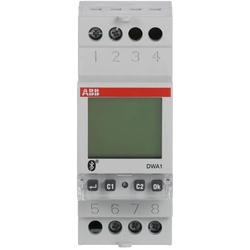 ABB DWA1 Dig. Astroschaltuhr 1 Kanal Bluetooth Programmierung per App 2CSM222511R1000