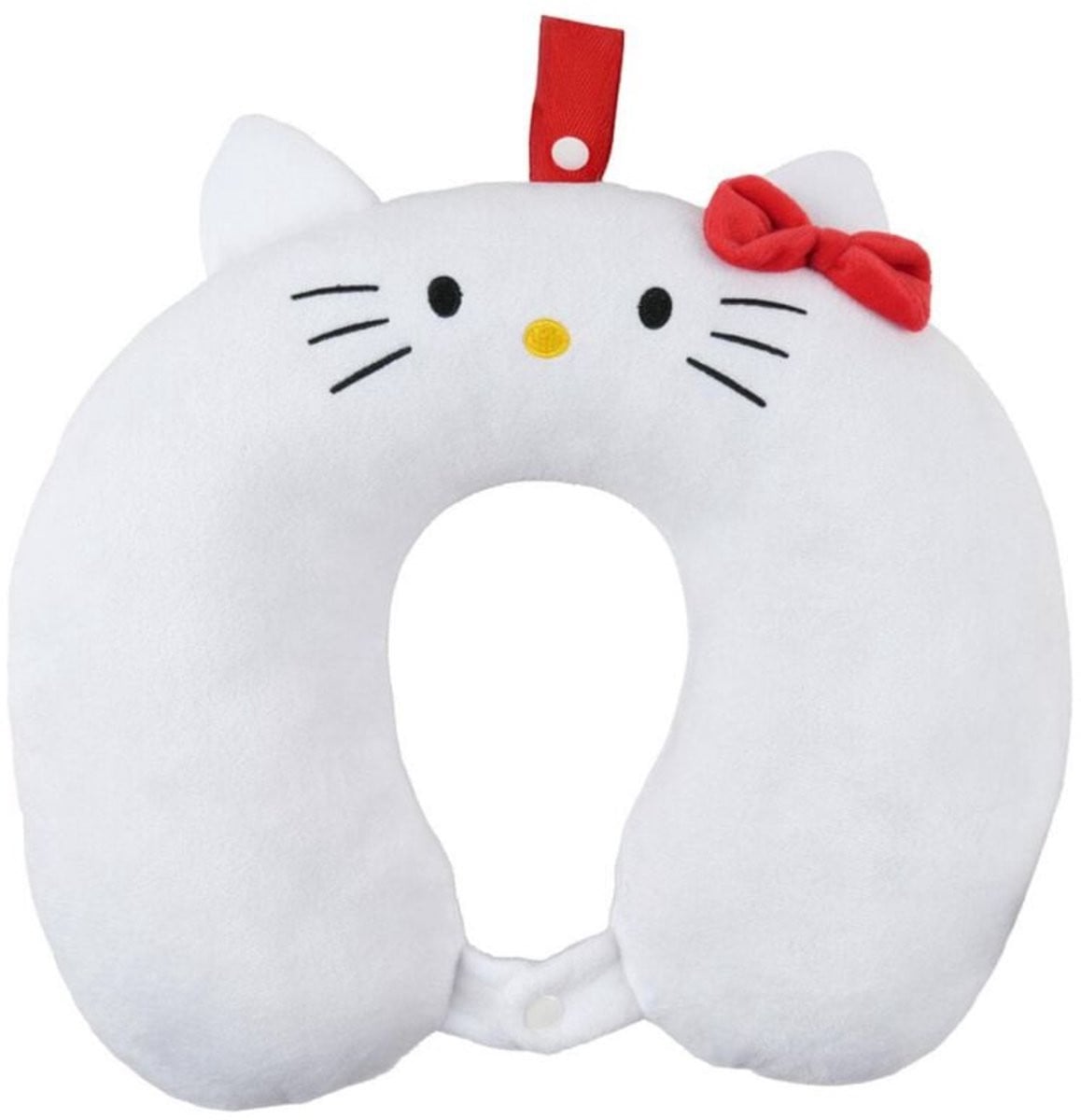 Hello Kitty kussen wit van polyester