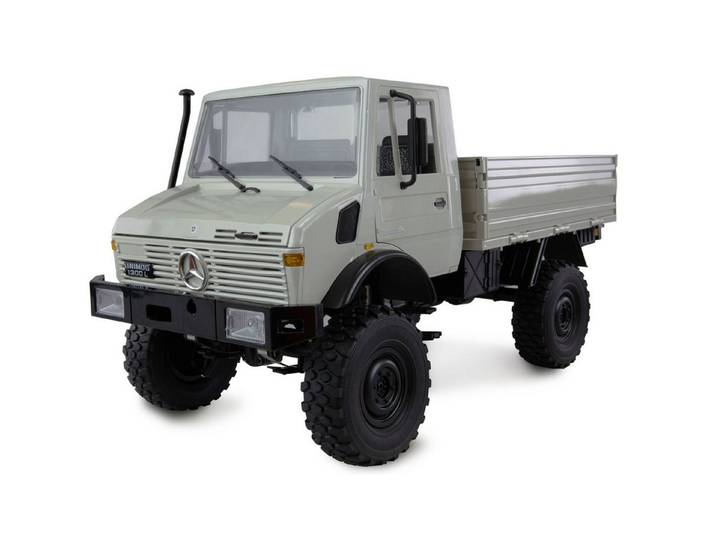 Amewi RC-Buggy Amewi Mercedes Benz RC Unimog Basic 4WD 1:12 RTR hellgrau