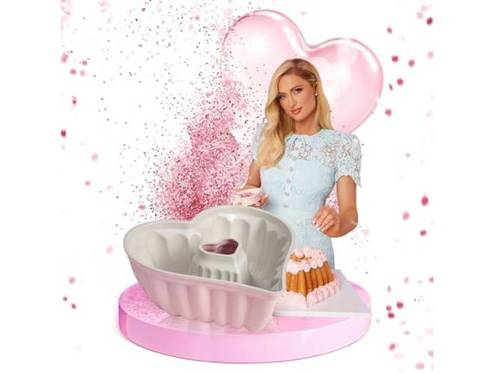 Paris Hilton – Kuchenform aus Aluminiumguss mit Antihaft-Beschichtung
