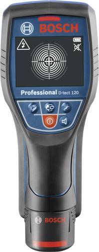 Bosch Professional Ortungsgerät D-tect 120 0601081301 Ortungstiefe (max.) 120 mm Geeignet für Holz, eisenhaltiges Metall, nicht eisenhaltiges Meta