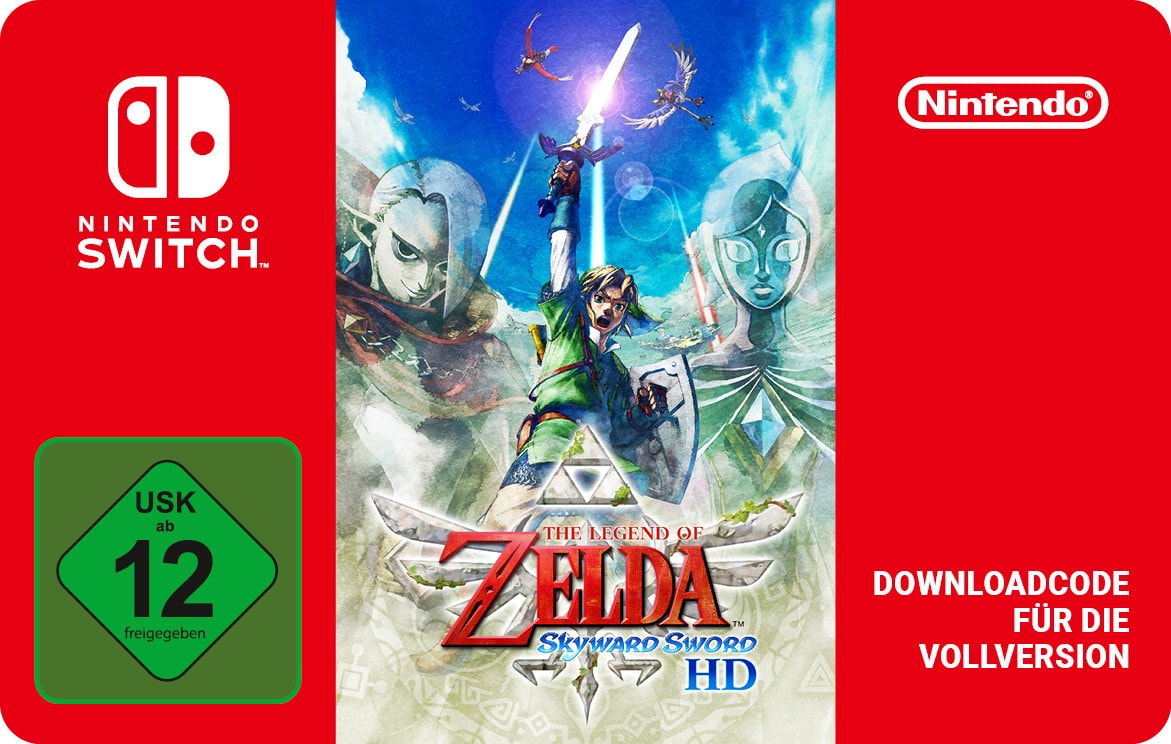 Nintendo The Legend of Zelda: Skyward Sword HD - Digitaler Code 4251890988923