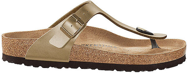 BIRKENSTOCK Damen Sandalen Gizeh Birko-Flor gold   38 W