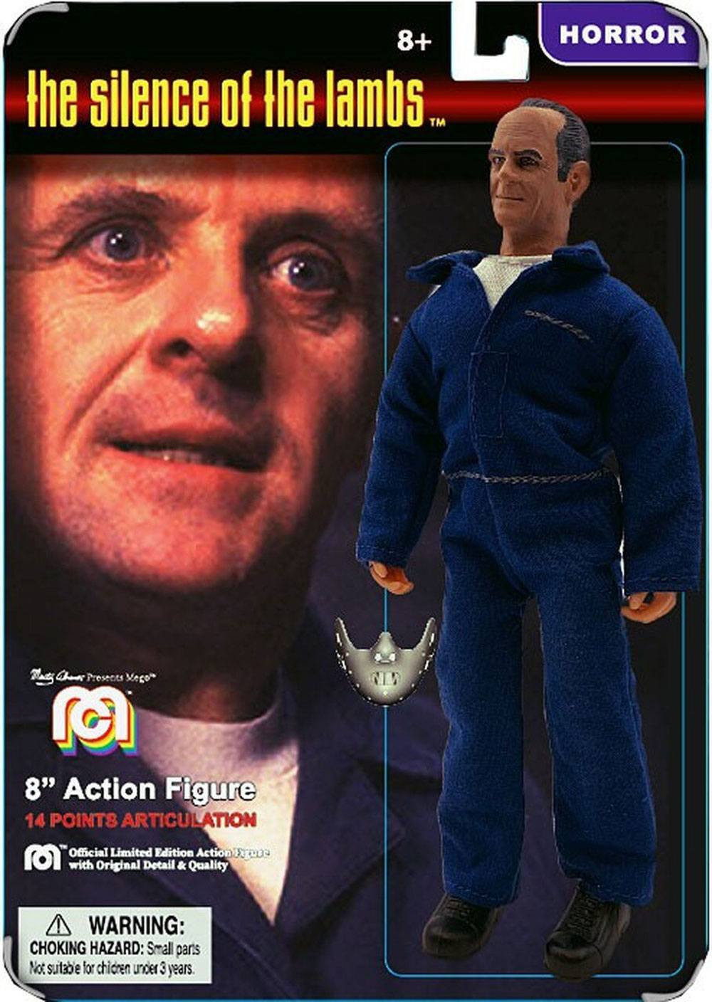 Mego Actiefiguur Hannibal Lecter uit de film Het Schweigen der Lammen, 20 cm