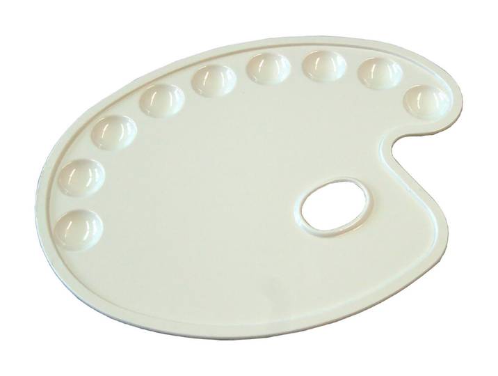 Talens Aquarellpalette Oval 30 × 22 cm