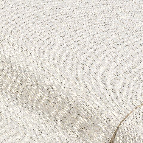 Dekostoff mit Glitzer, natur/gold
