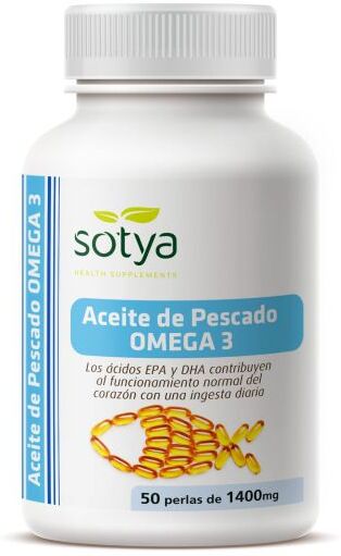 Sotya Omega 3 Fish Oil 1400 mg 50 Pearls