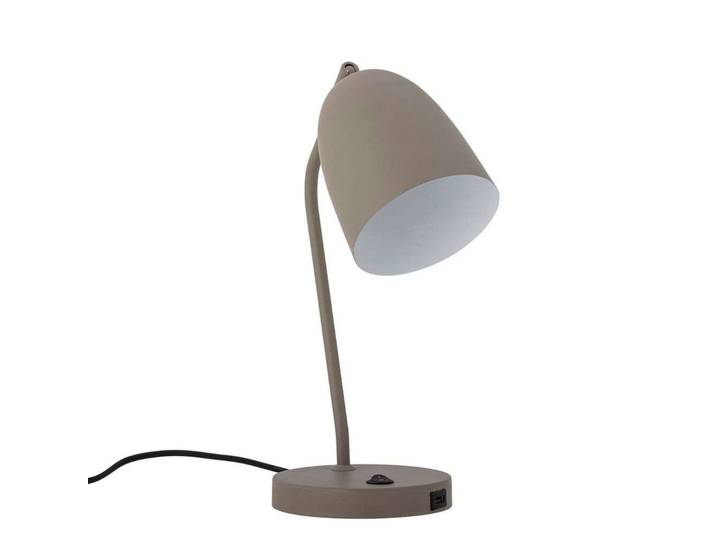 Lemar Tischleuchte Grey - Bloomingville - Wohnzimmer - Metall