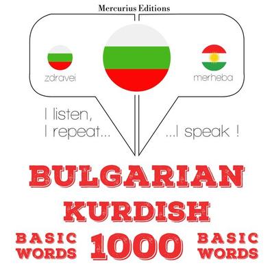 1000 essential words in Kurdish - JM Gardner, Audio, 9782821145627