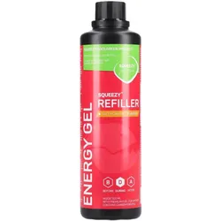 SQUEEZY Energiegel Energy Gel Refiller Salty Caramel | 500 ml Flasche